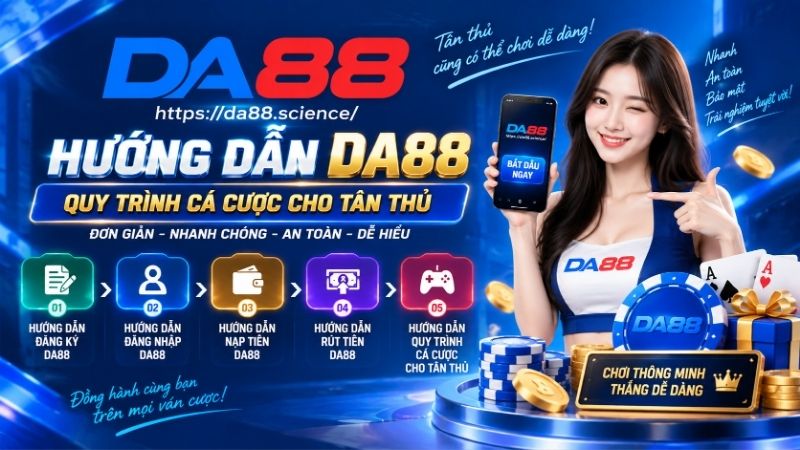Quy trình tham gia DA88 nhanh chóng cho tân thủ